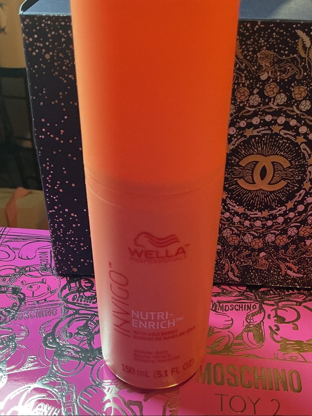 Wella Nutri-Enrich Body Moisturizer - Orange Bottle